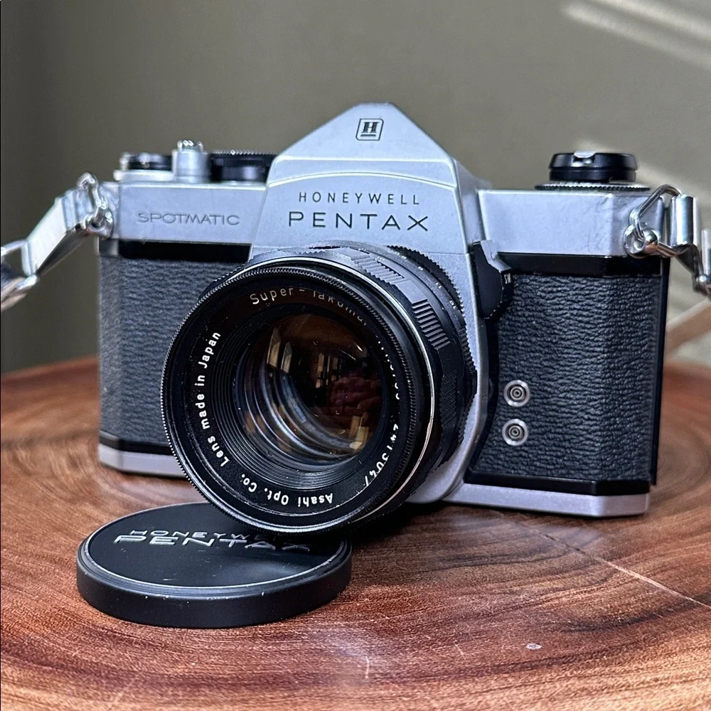 Asahi Honeywell Spotmatic Film Camera Kit - TESTED & WORKING!